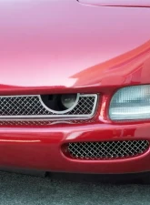 American Car Craft Vent Grilles Laser Mesh Front Brake 2pc Chevrolet Corvette 1997-2004                                     - ACC-032023 - Image 2